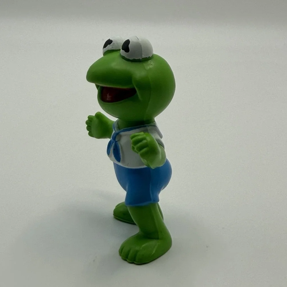 Vintage Muppet Babies Kermit The Frog Figure 1986 McDonald's - Sesame Street